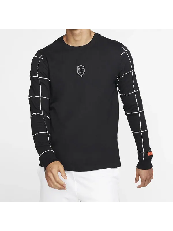 Футболка Nike Dri-FIT LeBron Long-sleeve TEE Men Black — изображение 4 из 4, черный