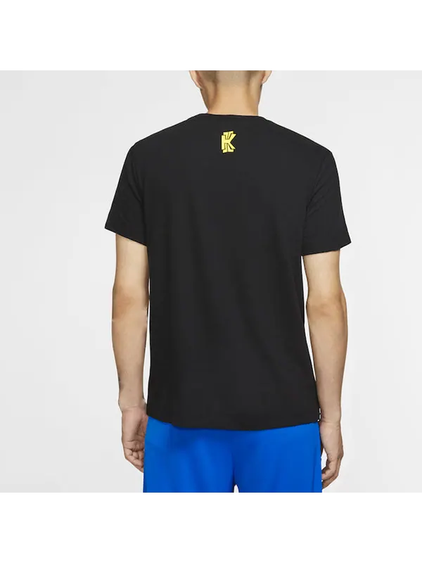 Футболка kyrie spongebob sports t-shirt 'black' Nike — изображение 4 из 4, черный