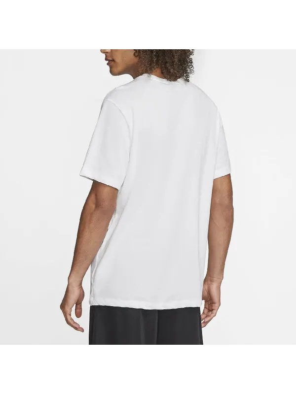 Футболка dri fit winner stays для мужчин Nike — изображение 4 из 4, белый черный