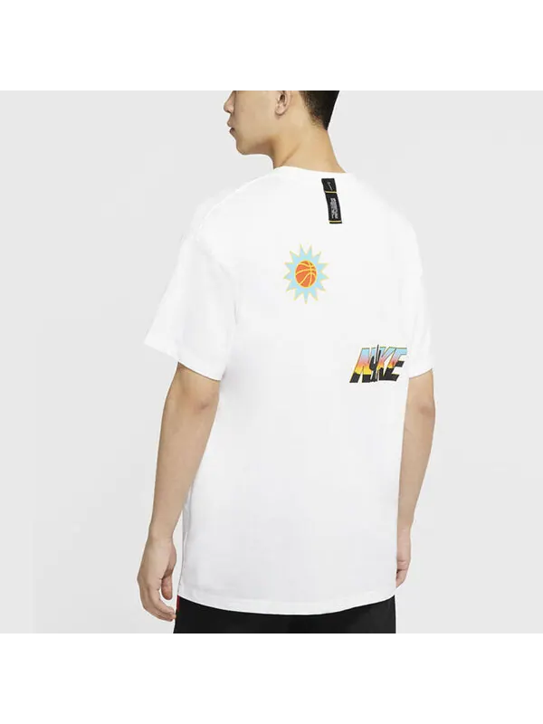 Футболка exploration sports printed tee men white Nike — изображение 4 из 4, белый