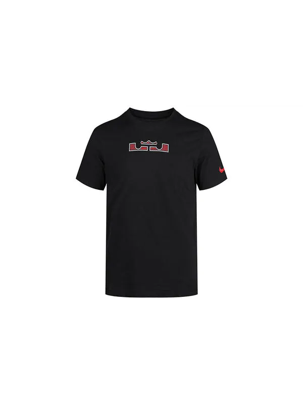 Футболка dri-fit lebron logo basketball men black Nike — изображение 2 из 4, черный