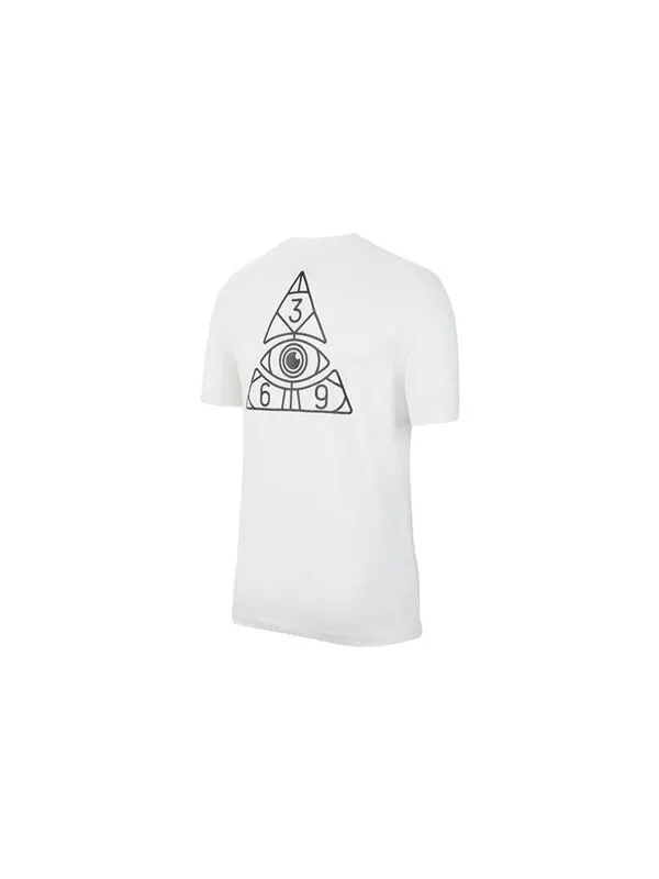 Футболка Nike Dri-fit Kyrie Logo Printing Basketball Short Sleeve White — изображение 2 из 4, белый