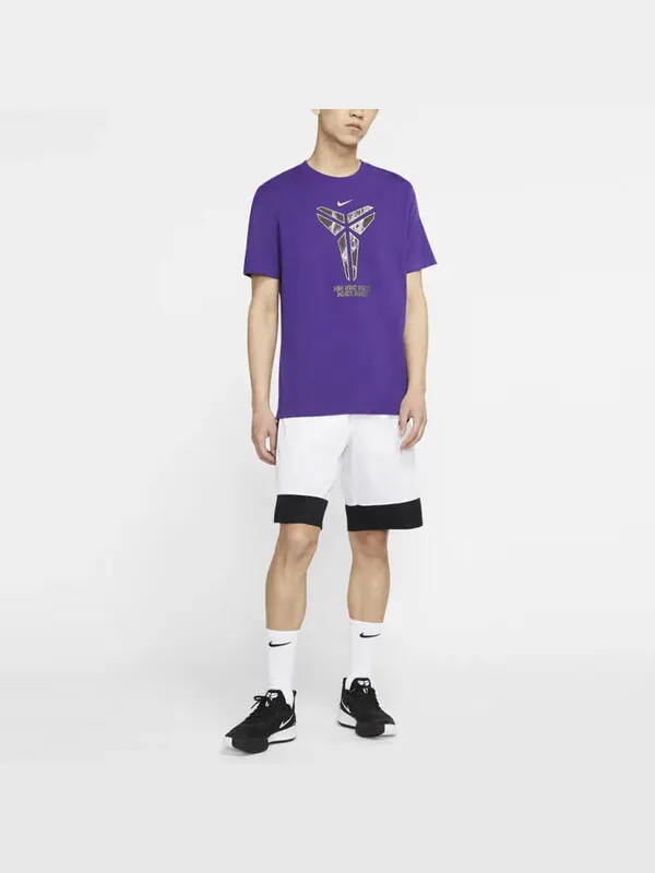 Футболка dri fit kobe logo basketball мужские Nike — изображение 3 из 4, фиолетовый