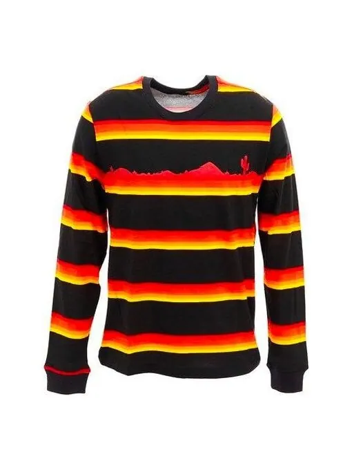 Футболка sb skateboard printing long sleeves black Nike — изображение 1 из 4, черный
