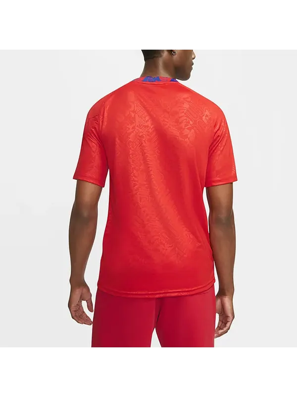 Спортивная футболка training racefoot ball england male red Nike — изображение 2 из 2, красный