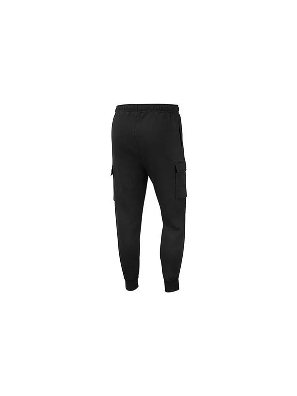 Повседневные брюки nsw club карго джоггеры Nike — изображение 2 из 4, черный/черный/белый