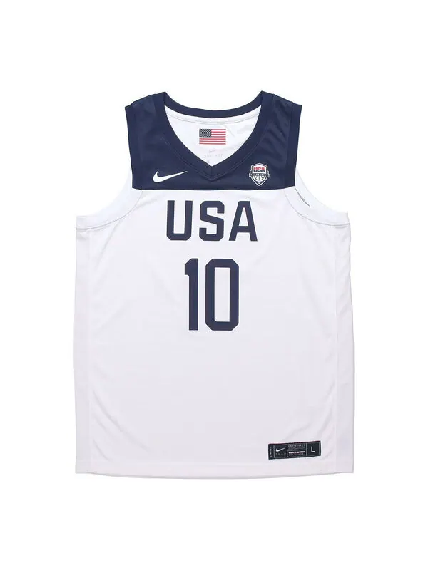 Футболка sw fan edition 2019 19 чемпионат мира сборная сша татум 1 0 домашняя белая Nike — изображение 1 из 2, белый