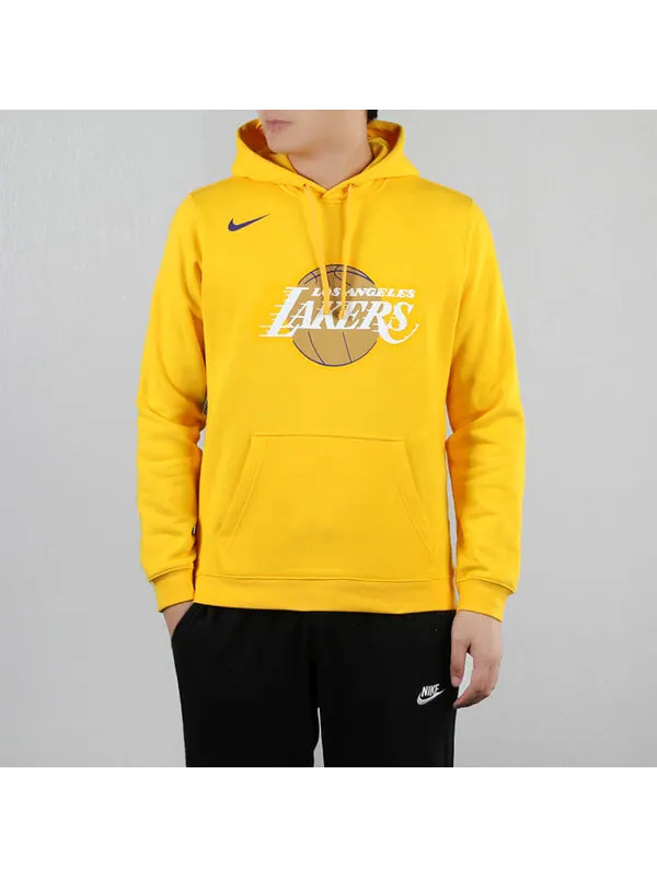 Толстовка Nike NBA City Edition Logo Los Angeles Lakers Amarillo Yellow — изображение 4 из 4, желтый