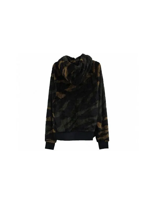Толстовка men's wings plush zipper black Air Jordan — изображение 2 из 4, черный