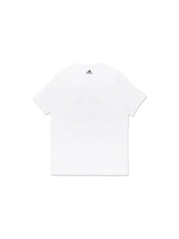 Футболка sports stylish short sleeve 'white' Adidas — изображение 2 из 4, белый