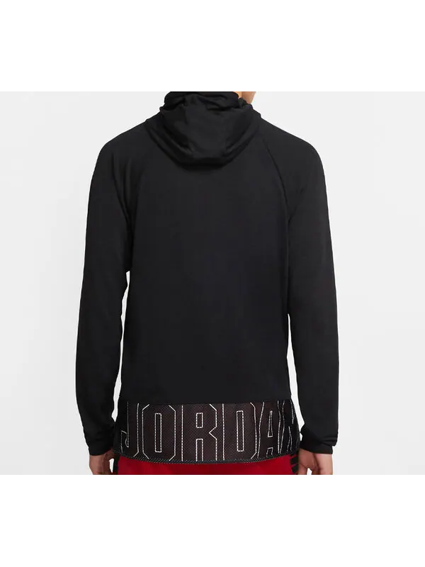 Толстовка Air Jordan Air Dri-Fit 23 Alpha Flying Man Logo Black — изображение 4 из 4, черный