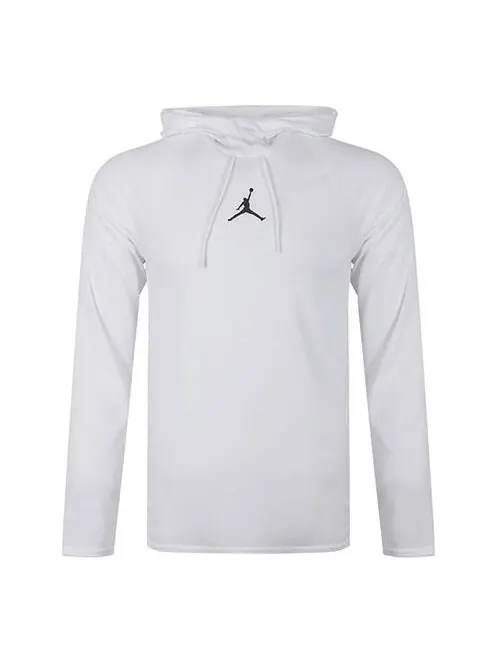 Толстовка с капюшоном air dri fit 23 alpha flying man logo белая Air Jordan — изображение 1 из 4, белый