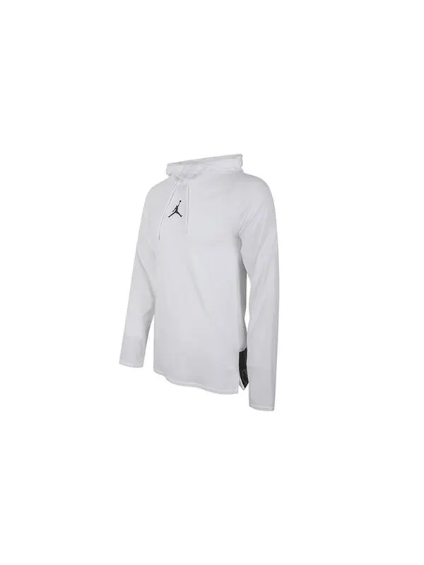 Толстовка с капюшоном air dri fit 23 alpha flying man logo белая Air Jordan — изображение 2 из 4, белый