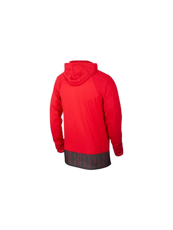Толстовка Men's Air Jordan Basketball Sports Red — изображение 2 из 4, красный