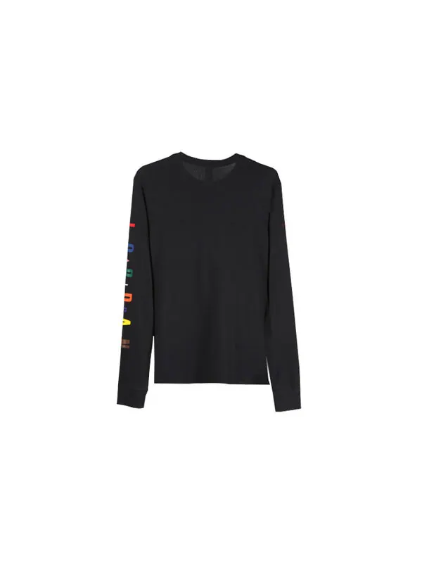 Футболка men's 23 color label pattern long sleeves black t-shirt Air Jordan — изображение 2 из 2, черный