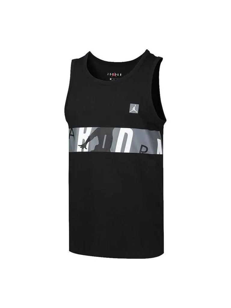 Топ Air Jordan Air Tank 'Black' — изображение 1 из 1, черный