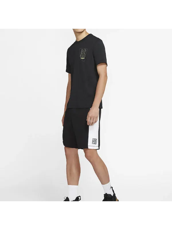 Шорты спортивные ДНК французские трикотажные шорты Air Jordan — изображение 3 из 4, черный