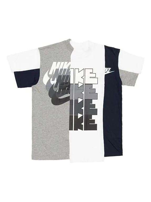Футболка x sacai гибридная футболка Nike — изображение 1 из 4, золотистый