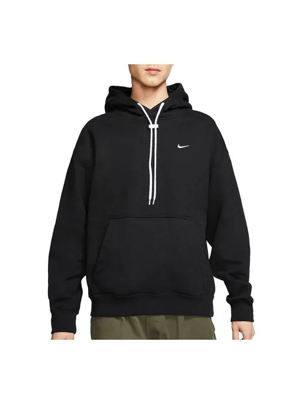 Толстовка Nike Lab Solid Hooded Sweatshirt For Men Black — изображение 1 из 3, черный