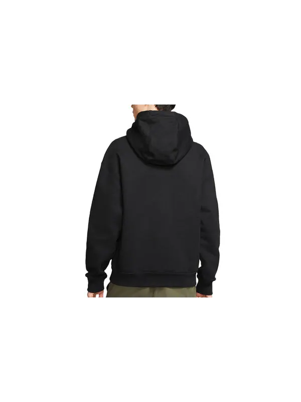 Толстовка Nike Lab Solid Hooded Sweatshirt For Men Black — изображение 2 из 3, черный