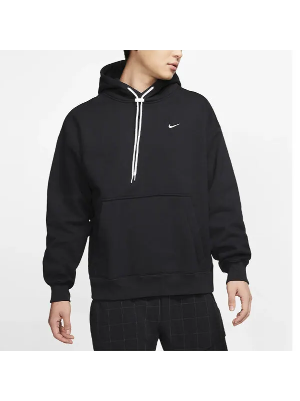 Толстовка Men's Nike Fleece Drawstring Black — изображение 4 из 4, черный