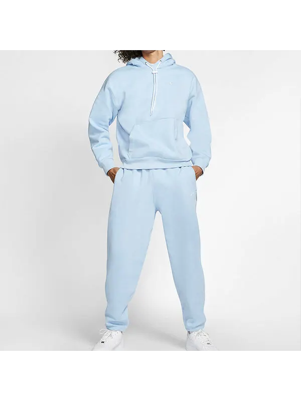 Толстовка Nike Lab Fleece Stay Warm Drawstring Blue — изображение 2 из 4, синий