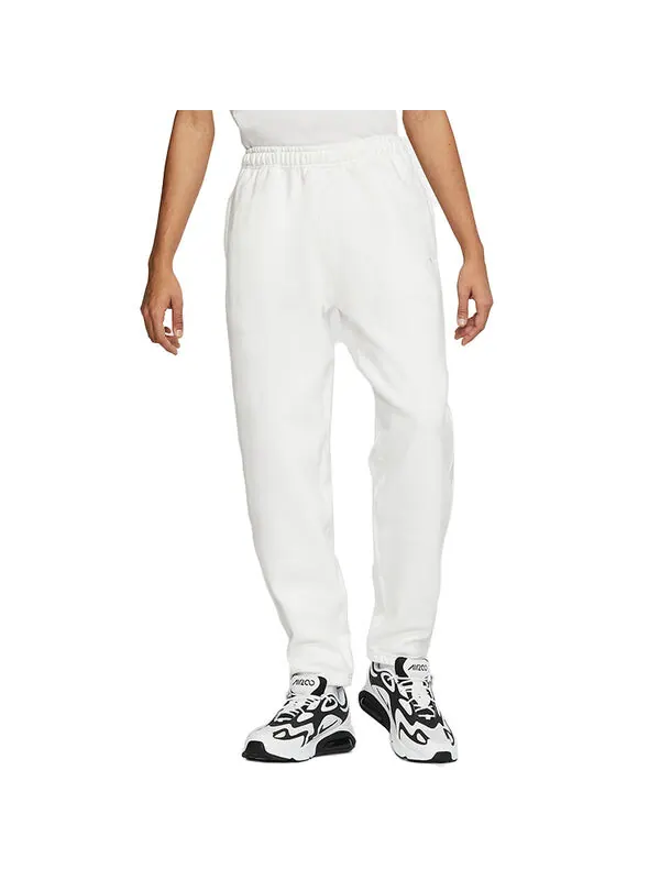 Брюки men's lab white long pants/trousers Nike — 3