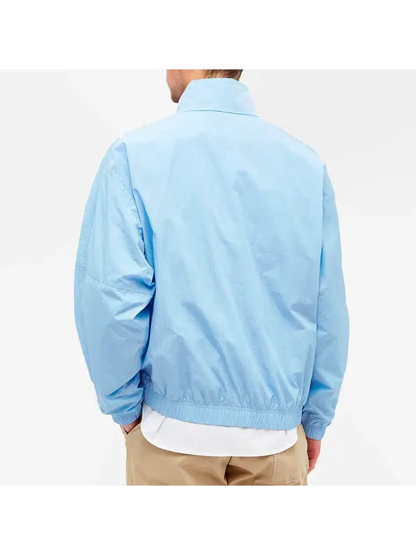 Куртка Nike Lab Outdoor Sports Windproof Stand Collar Jacket Light Blue — изображение 4 из 4, светлый синий