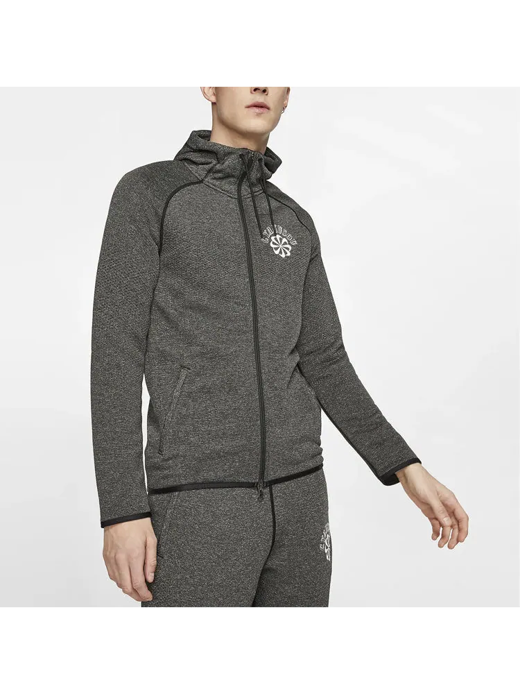 Толстовка Nike x Gyakusou Crossover Sports hooded Casual Long Sleeves Knit Gray — изображение 4 из 5, серый