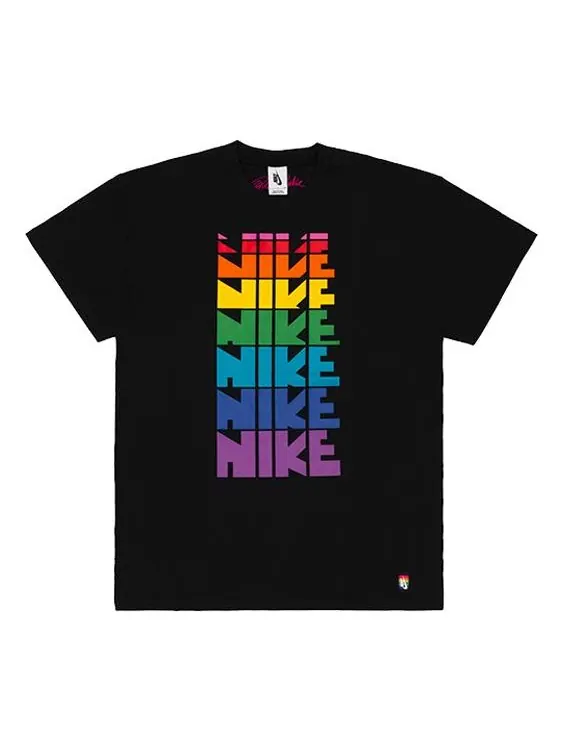 Футболка m nrg ss tee be true round neck short sleeve black Nike — изображение 1 из 2, черный