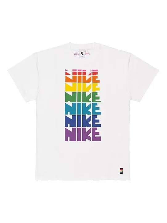 Футболка men's nrg ss tee be true white t-shirt Nike — изображение 1 из 1, белый