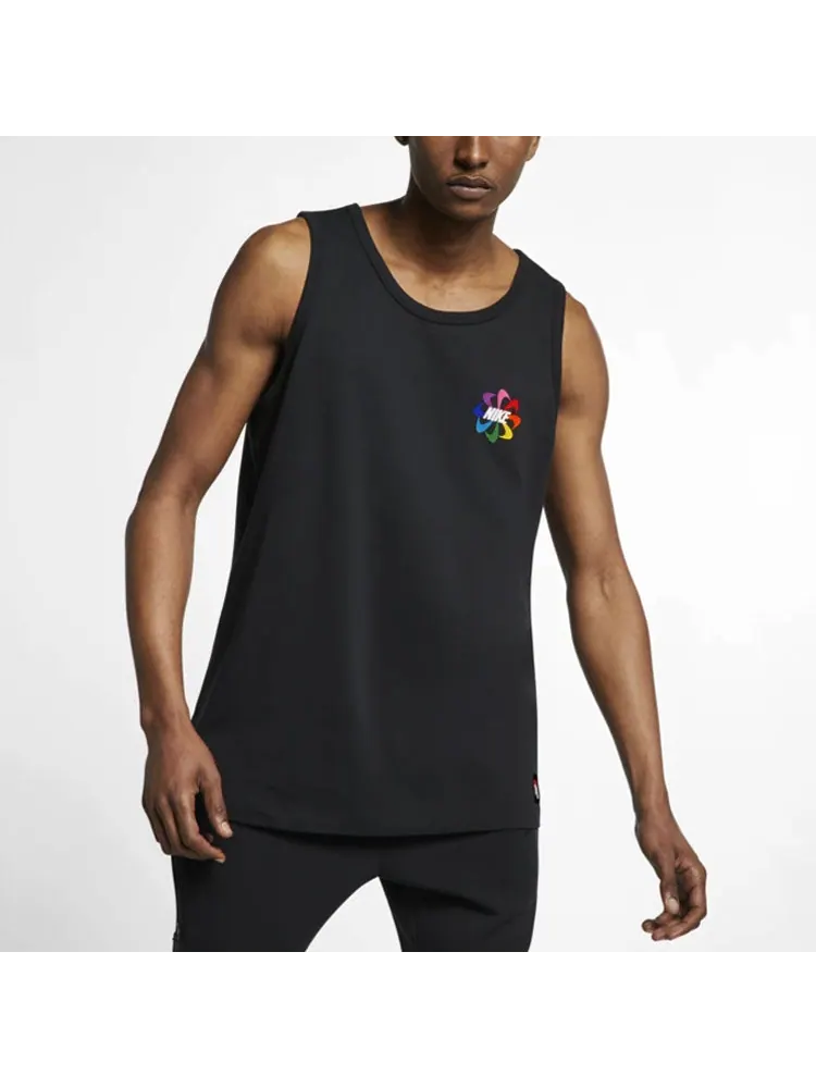 Жилет Nike Gilbert Baker Printing Sports Vest Black — изображение 4 из 5, черный