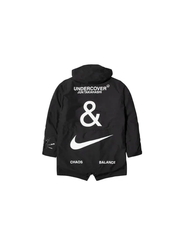 Куртка Nike X Undercover Nrg Tc Parka Fish Tail 3L 'Black' — изображение 2 из 4, черный