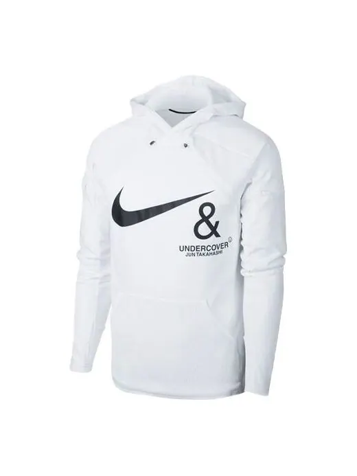 Толстовка men's chest double zipper sports white Nike — изображение 1 из 4, белый/черный
