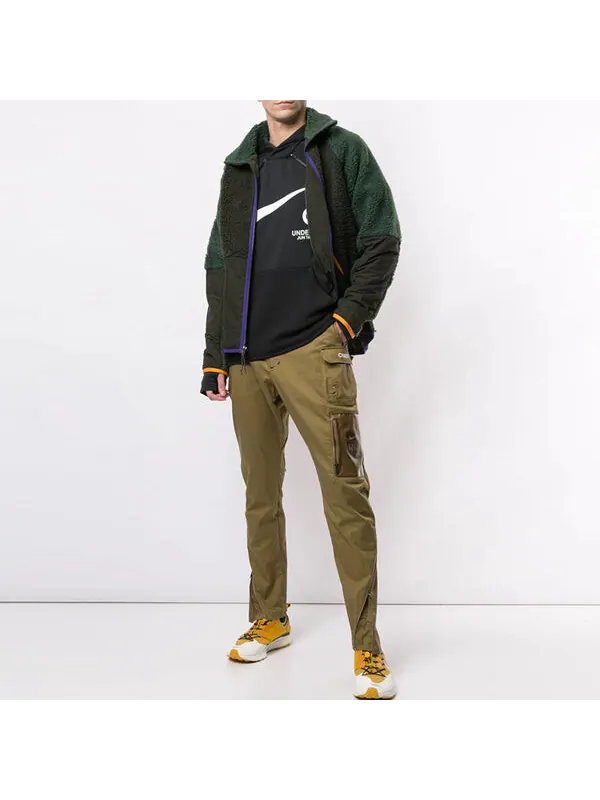 Повседневные брюки lab x undercover брюки карго Nike — изображение 2 из 4, коричневый/белый