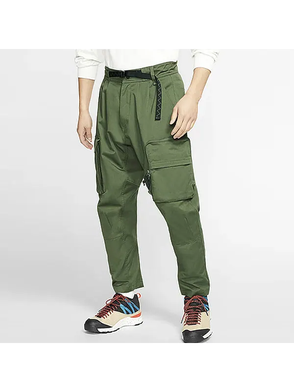 Брюки mens acg cargo pant militarygreen army green Nike — изображение 3 из 4, зеленый
