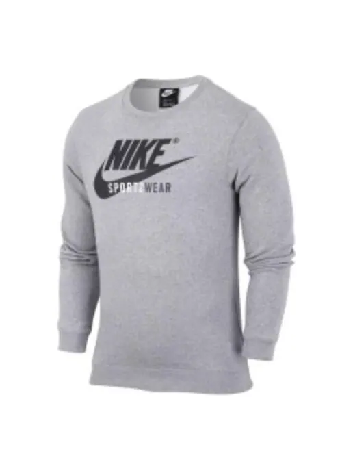 Футболка Nike Sportswear Logo Long T-Shirts 'Grey' — изображение 1 из 3, серый/мульти