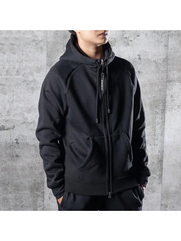 Куртка Air Jordan Sports hooded Fleece Lined Jacket Black — изображение 2 из 3, черный