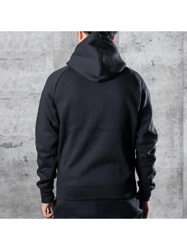 Куртка Air Jordan Sports hooded Fleece Lined Jacket Black — изображение 3 из 3, черный