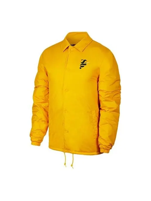 Толстовка Nike SB Skateboard Sports Skateboard Jacket Yellow — изображение 1 из 3, желтый