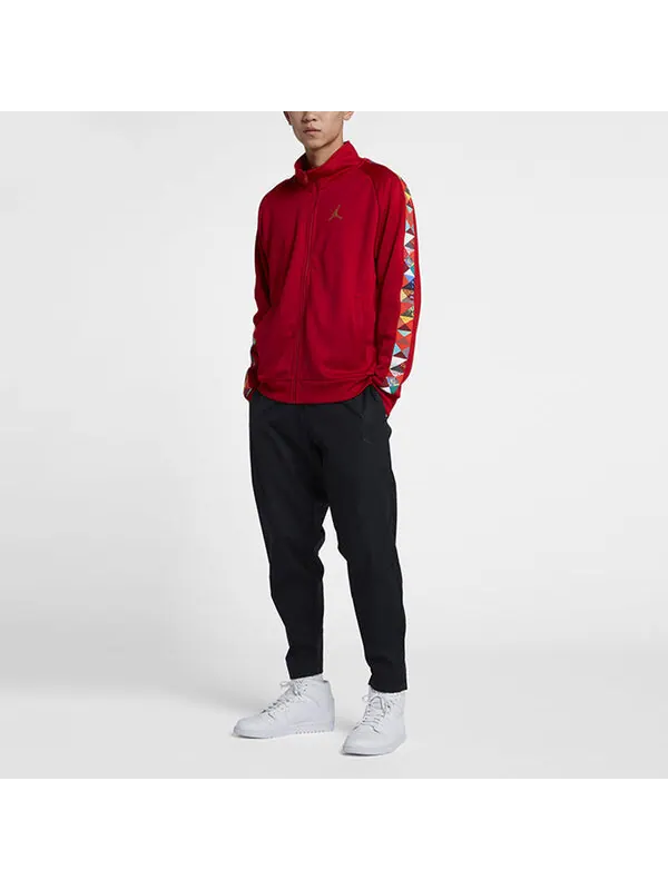 Куртка как srt cny китайский новый год трикотажная куртка красная Nike — изображение 2 из 4, красный
