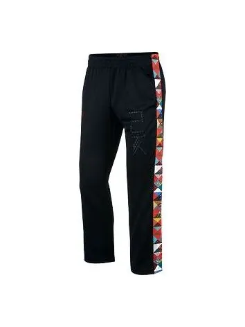 Спортивные штаны Air Jordan Cny Tricot Printing National Flag Sports Long Pants Black — изображение 1 из 2, черный
