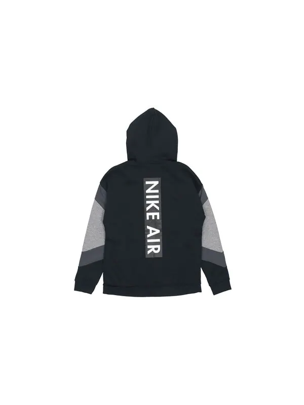 Куртка Nike Air Hood Fz Flc Logo Jacket Men s Black — изображение 2 из 2, черный