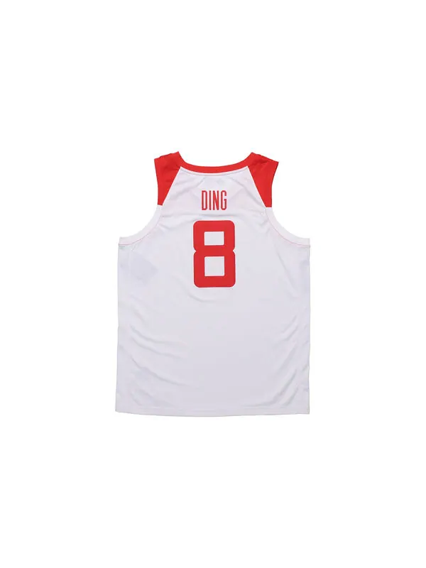 Спортивная футболка china team basketball 8 jersey home white Nike — изображение 2 из 2, белый