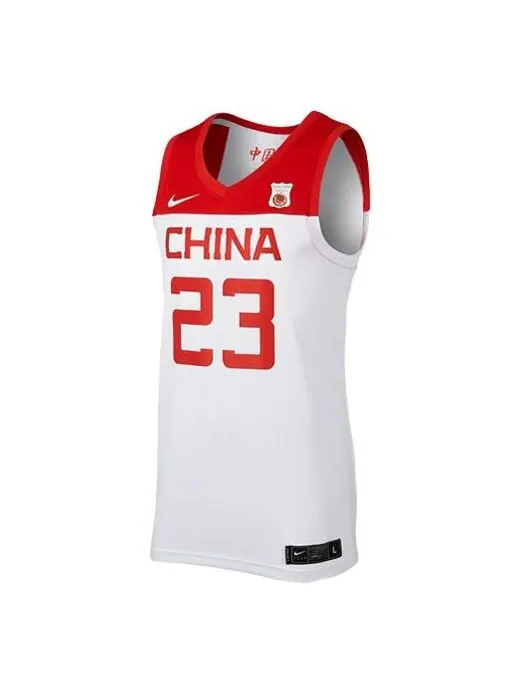 Спортивная футболка casual sports basketball jersey china team home no. 23 red Nike — изображение 1 из 2, красный