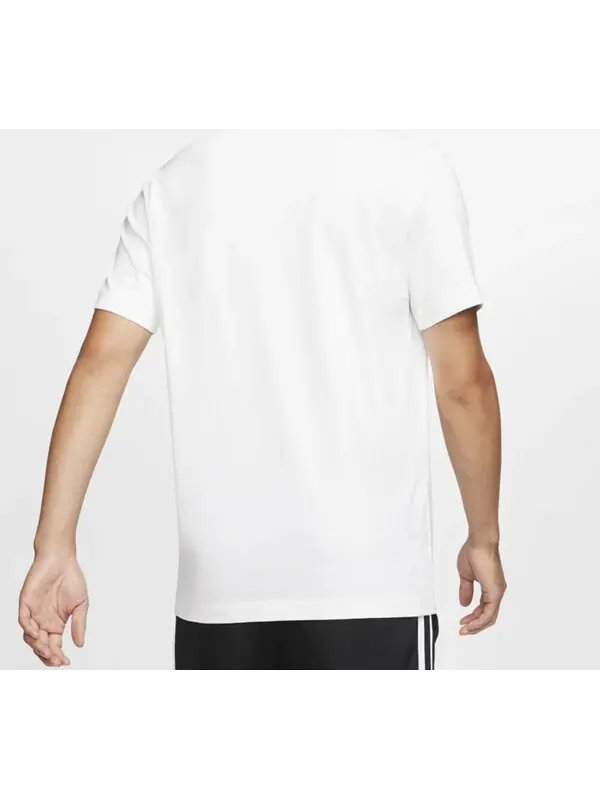 Футболка sportswear short sleeve 'jdi letter white' Nike — изображение 2 из 4, белый