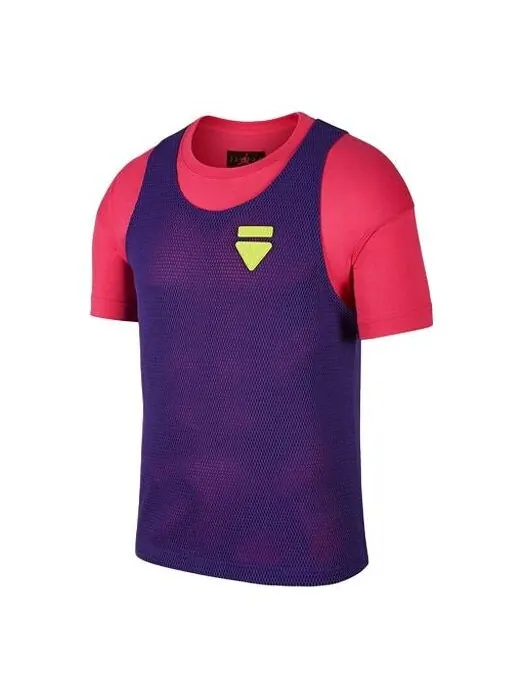 Футболка Air Jordan Basketball Training Net Male Purple — изображение 1 из 2, фиолетовый