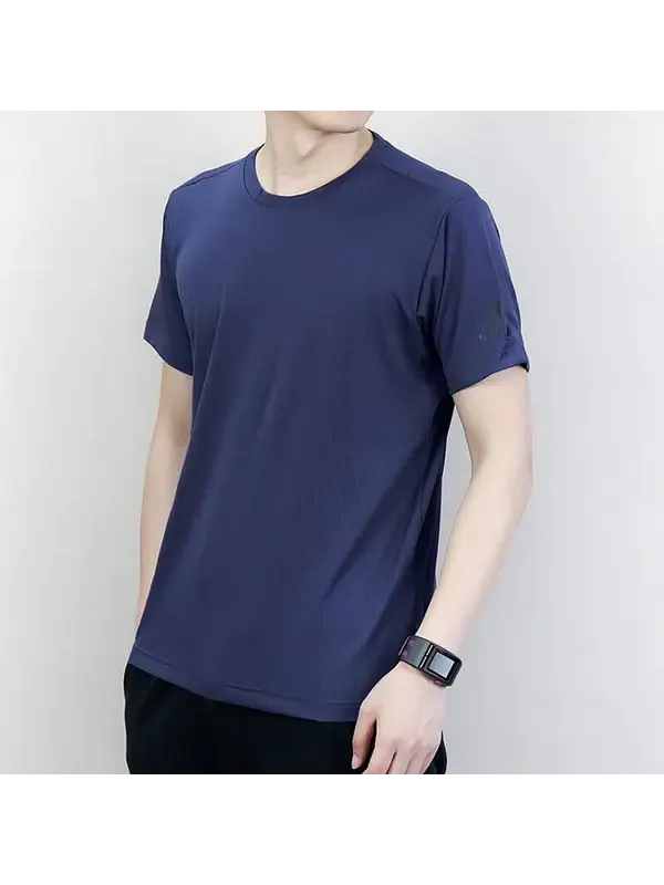 Футболка freelift climacool tee Adidas — изображение 2 из 3, темно-синий