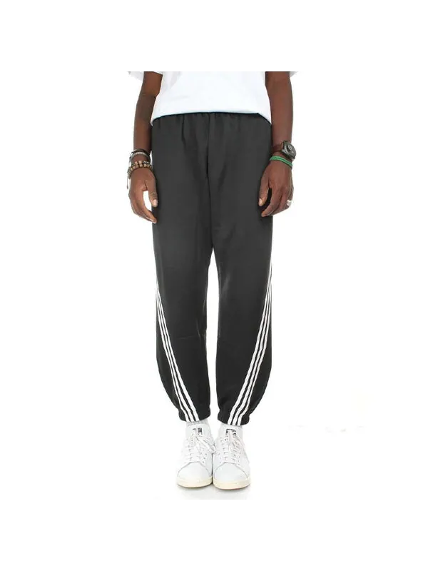 Спортивные штаны adidas originals Bundle Feet Running Sports Pants Black — изображение 2 из 4, черный