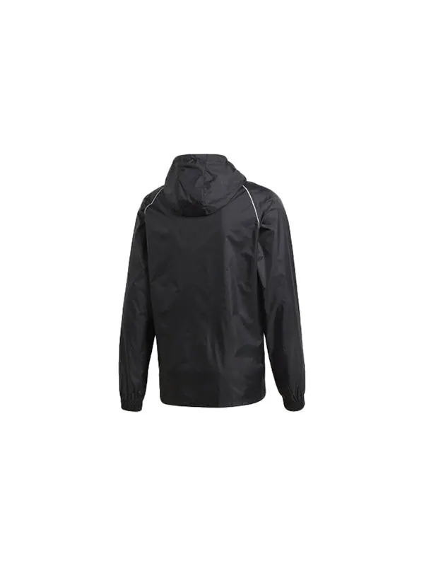 Куртка adidas Core18 Rn Jkt Woven hooded Soccer/Football Logo Jacket Black — изображение 2 из 4, черный